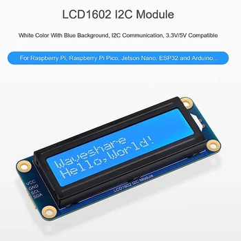 3.3 V/5V Ecran LCD de Bord Modulul de Afișare Culoare Alba si Albastru Fundal Modulul LCD 16x2 Caractere pentru Arduino, Raspberry Pi