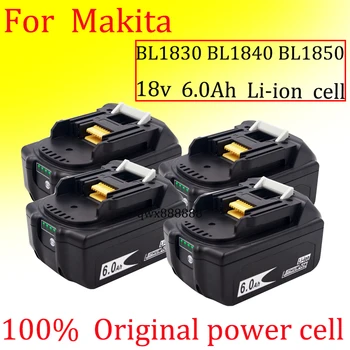 BL1860 18V 6A Li-Ion Power Tools akku für BL1830 BL1840 BL1850 mit NEUE Einzelne Zelle Echilibru Schutz