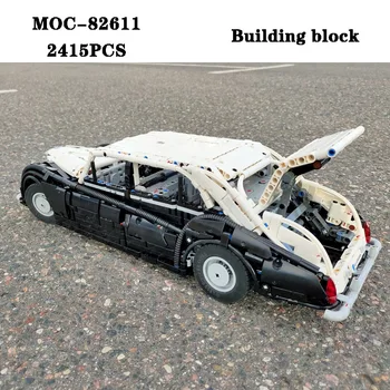 Clasic Bloc MOC-82611 Super-Sedan Mare Dificultate Despicare Părți 2415PCS pentru Adulți și Copii Jucărie Cadou de Ziua de nastere