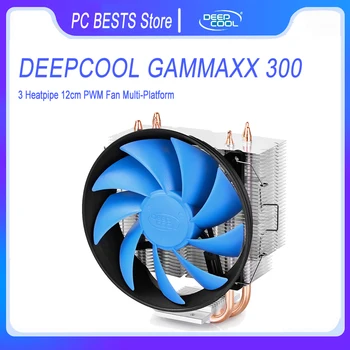 DEEPCOOL GAMMAXX 300 Cpu Cooler Cu 3 Heatpipe Inteligent de Control al Temperaturii Intel1200 775 115X AMD AM3 AM2