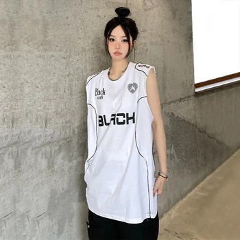Gotic Epocă Streetwear Casual Harajuku Femei pe Maneci Scurte T-Shirt Grunge Estetica Supradimensionate Bărbați maiouri Y2K Haine