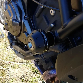 Motocicleta care se Încadrează Protecție Crash Pad Pentru Yamaha MT 09 MT-09 MT09 2015-2020 Trasor 900 GT Cadru Slider Accident Protector
