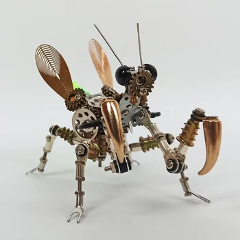 diy utilaje de precizie insecte dificil cadou handmade, ornamente 3d tridimensional mantis metalice de asamblare macheta de jucarie