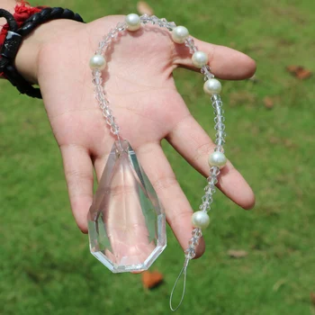 1BUC Clar Chakra Sticla Cristal Suncatcher Prisma Curcubeului Filtru de Agățat Pandantiv Geam Ornament