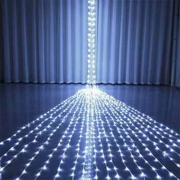 Craciun cu LED-uri Cascadă Cortina Sloi de gheață Fairy Șir de Lumini 3x2M/3x3M Ghirlandă cu LED-uri Lumini pentru Petrecere Acasă Nunta de Fundal de Decor