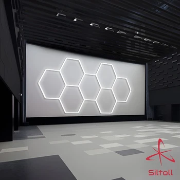 Masina Detaliază CONDUS Magazin Hexagon Lumina de Lucru sală de Gimnastică Garaj Hexagonale de Iluminat