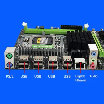 X58 PRO Placa de baza LGA 1366 DDR3 DIMM PCIE X16 8 Interfata USB Placa de baza Suporta RECC RAM și Xeon Seria I7 CPU