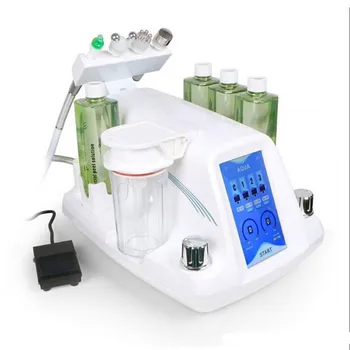 4 în 1 cu Ultrasunete Mici Bule Aqua Facial Machine Hydra Dermabraziune Curatare Profunda Instrument