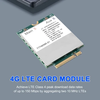 T77W595 4G LTE Modulul de Card LT4120 796928-001 MDM9625 Pentru HP Probook/Elitebook 820 840 850 G2 G3 4G Modulul placa de Retea