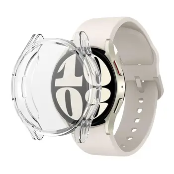 Ceas de Caz Pentru Samsung Galaxy Watch 6 Clasic 43mm 47mm Ecran Protector PC-ul Bara de protecție Toate-în Jurul valorii de Capacul de Protecție Accesorii