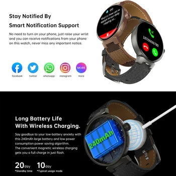 2023 DV05 Ceasuri Inteligente Pentru Oameni de 1.45 inch Ecran Mare NFC Bluetooth Apel de Urmărire a frecvenței Cardiace Sport de Încărcare Wireless Smartwatch