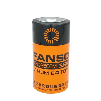 FANSO ER26500M 3.6 V 6000mAH de mare capacitate baterie de litiu poate fi echipat cu un plug echipamente instrumentul contor de gaz baterie